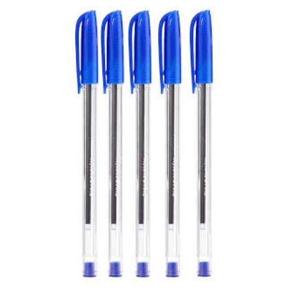 Reynolds DFine Ball Pen  (Pack of 5, Ink Color - Blue)