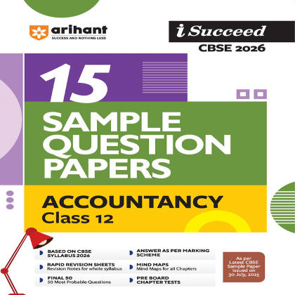 i-Succeed CBSE 2026— Accountancy Class 12 | 15 Sample Question Papers | Rapid Re