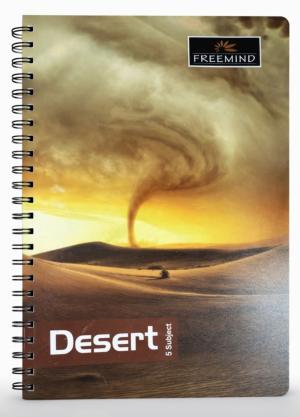 Freemind Spiral Copy A4 5 subject Plain